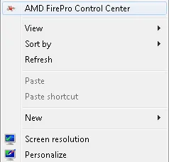 AMD Control Panel