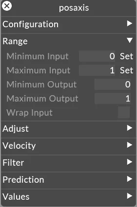 Axes Config