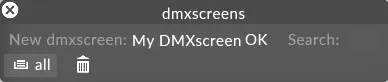 DMXscreen