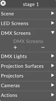 DMXscreen