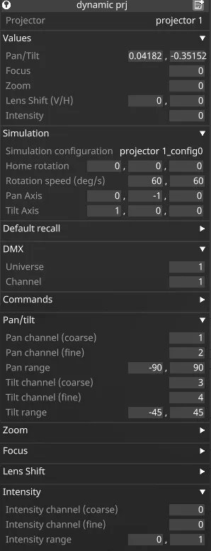 DMX Control device