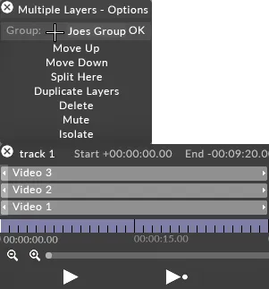 How to group layers