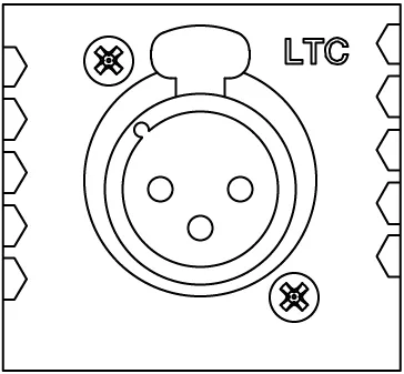 GX 1 Audio input and output