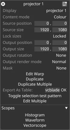 Adding/using warping layers