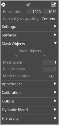 Mask objects