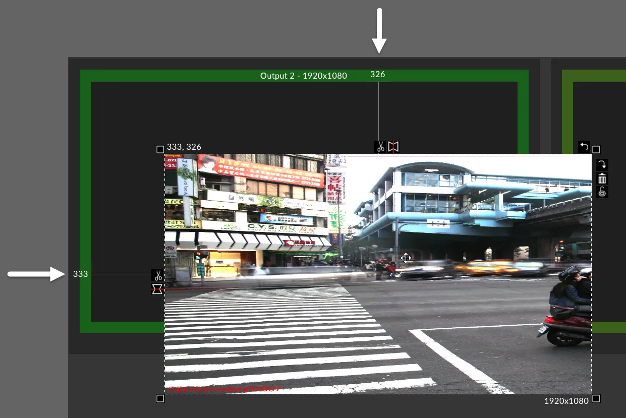 Positioning - click and drag