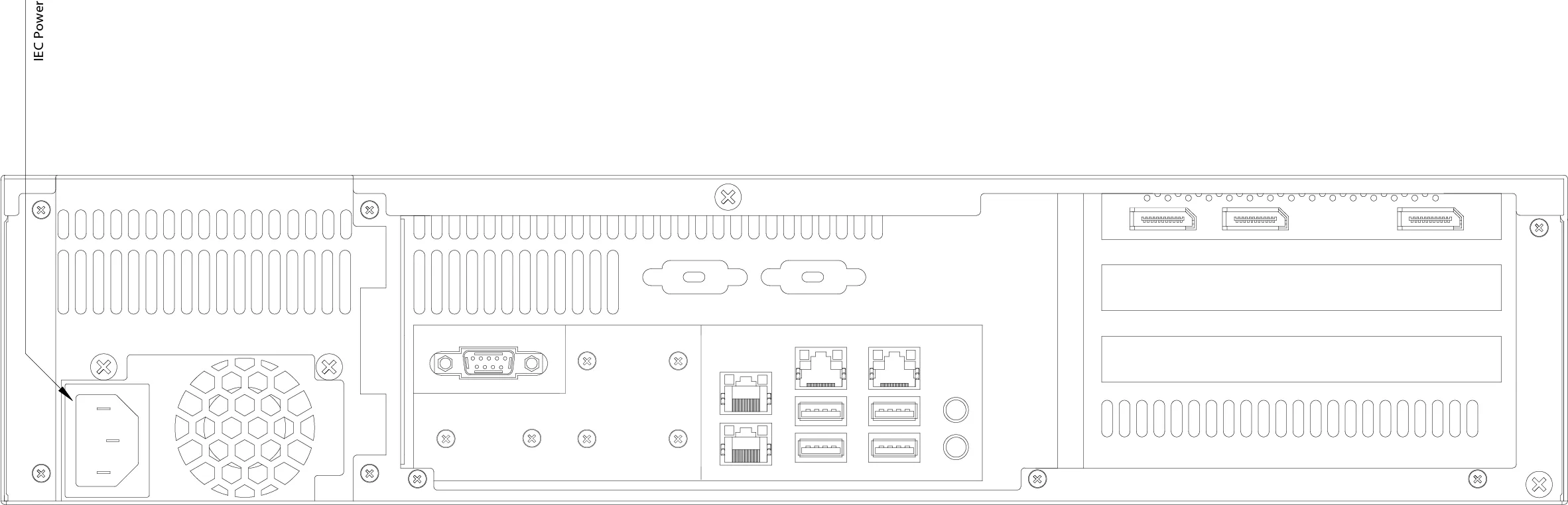 Location of power input