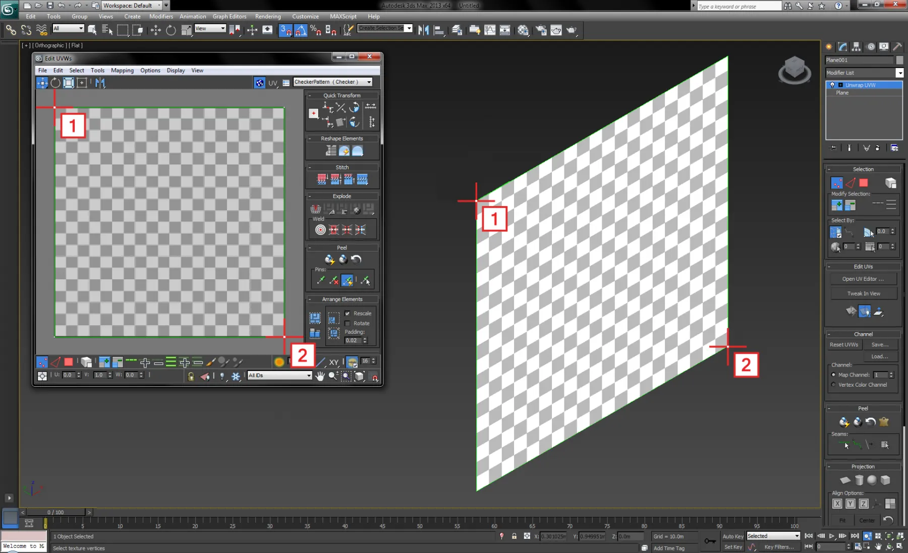 UV Mapping concept