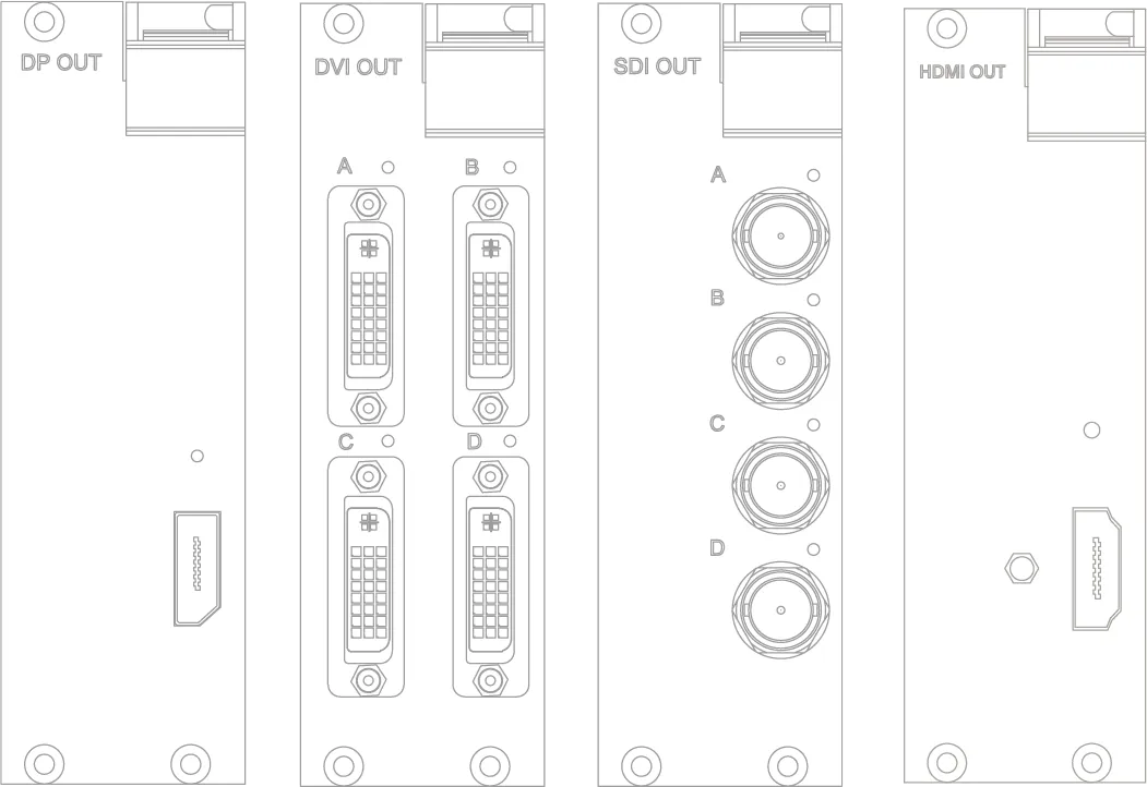 VFC Cards - 4 types